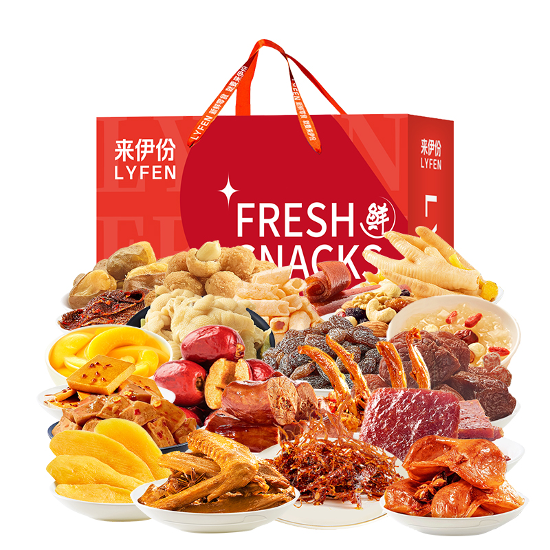 来伊份 零食礼盒398型 2410g